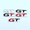 3D Metal Chrome Black Logo GT Emblem Car Trunk Badge For 208 2008 205 508 5008 C4207 408 308 3008 GT Sticker Accessories