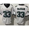 Mens Retro Embroidered American Football Jersey Philadelphia Eagles Vintage Style Sport Shirt Fan Wear