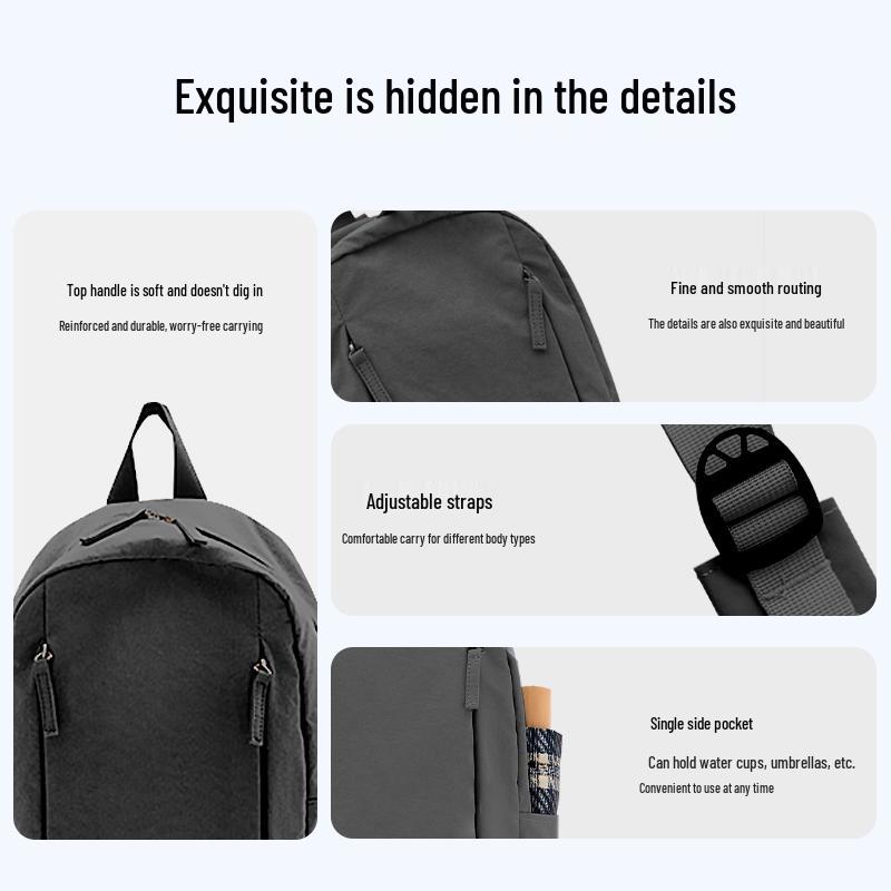 Jingxuan Classic Business Laptop Backpack