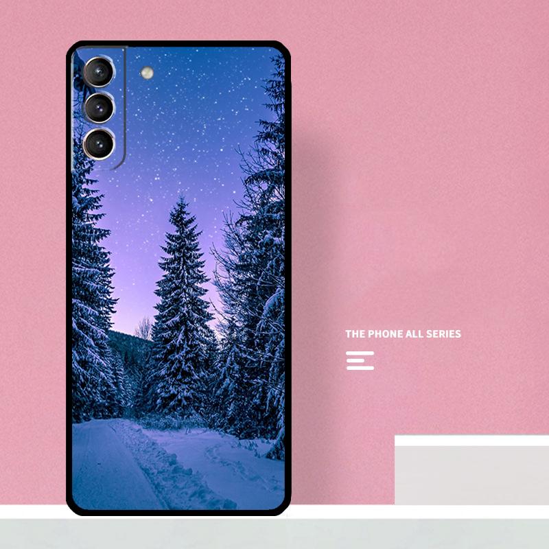 

Landscape Winter Light Snow Phone Case For Samsung Galaxy S26 S25 S24 S20 S21 S22 S23 Ultra S10 Plus S25 FE Cover Coque Galaxy S23 Plus