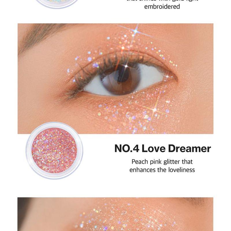 UNLEASHIA Lockerer Glitzer-Gel - 7 Farben