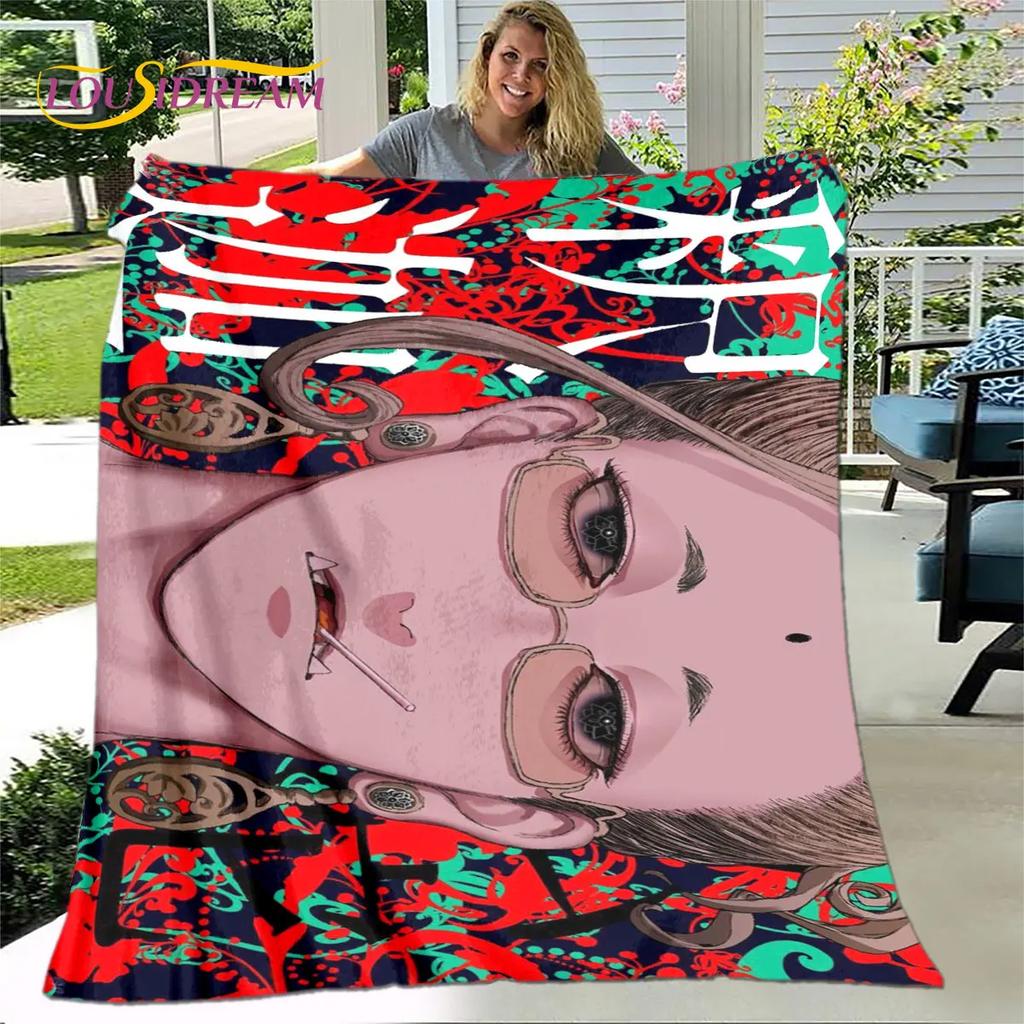 Záznam Ragnarok anime kreslená měkká plyšová přikrývka, flanelová přikrývka přikrývka do obývacího pokoje Ložnice Pohovka Pohovka Piknikový kryt