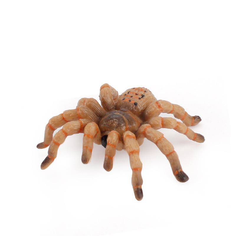 Simulation Animal Scale Ratio Model 10cm Large Fake Spider Tarantula Black Spider Fun Halloween Prank Horror Props Children Novelty Toy
