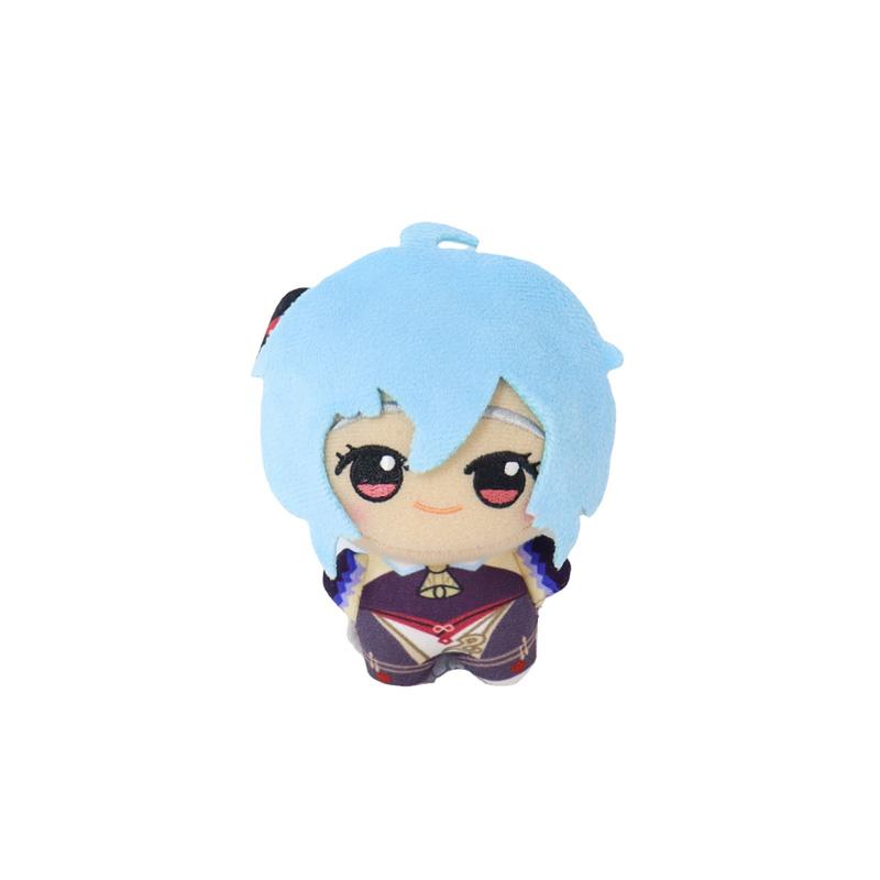 20 Styles 10CM Impact Tartaglia Zhong Li Kokomi Eula Raiden Shogun Peluche Pendentif Jouet Poupée Mini Porte-clés Sac à dos conçu pour Cadeau
