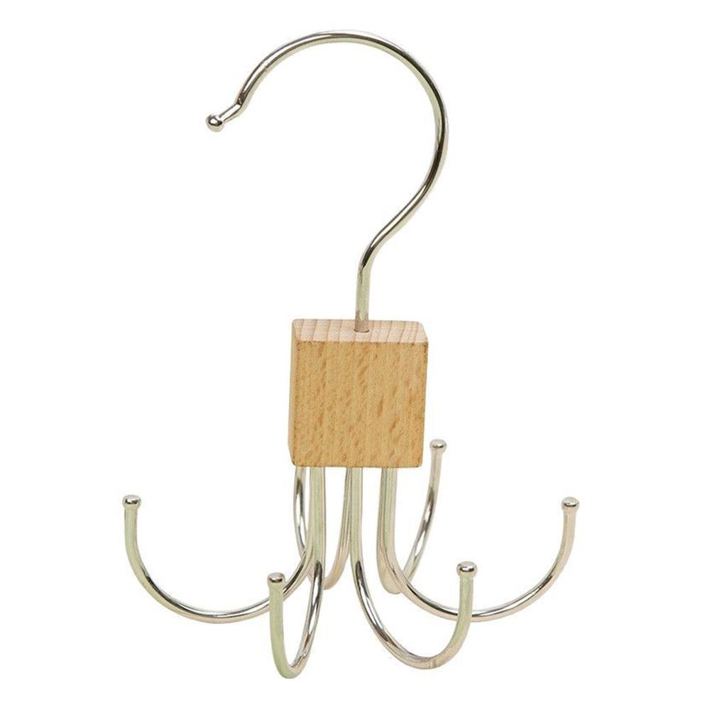 1PC/2/3PCS Multi-Functional Hook Scarf Hanger Storage Clothes Rack Leather Strap Hanging Stand Household Clothes Hanger