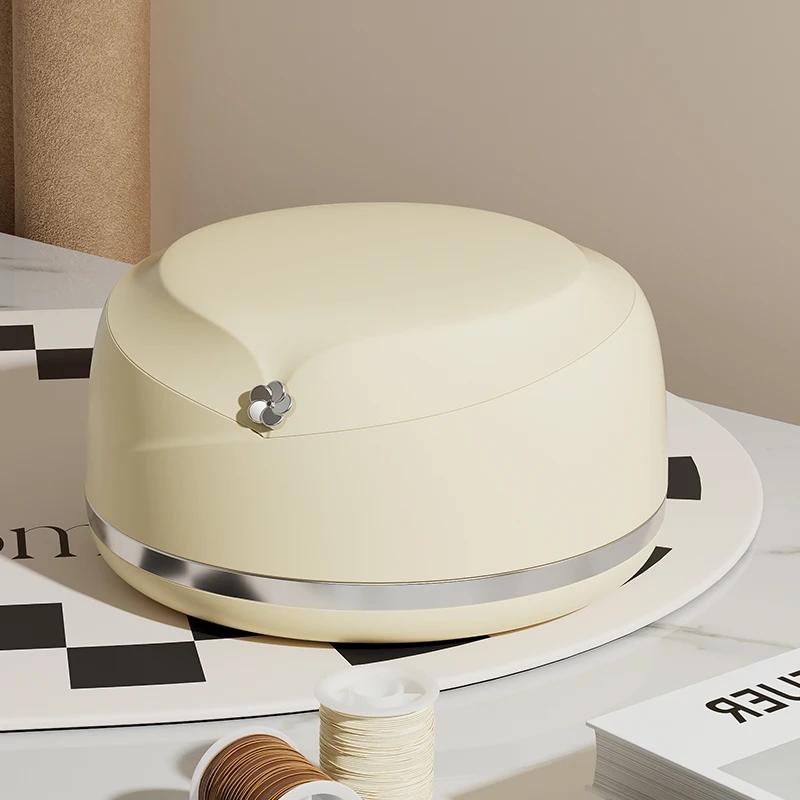 Portable Sewing Box Divided Into Compartments To Store 24 Sets of Sewing Tools Light Luxury Household Dust-proof Box Seam Ripper