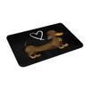 Dachshund Love Doormat Mat Anti-Slip Wiener Badger Sausage Dog Bathroom Kitchen Toilet Rug Carpet 40*60cm