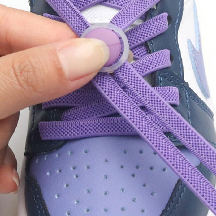 Lacets de Chaussures Élastiques Avec Fermoirs à Cordon 3 mm de Large 100 cm de Long Lacets Baskets Lacets Pour Hommes Femmes Adolescents Enfants