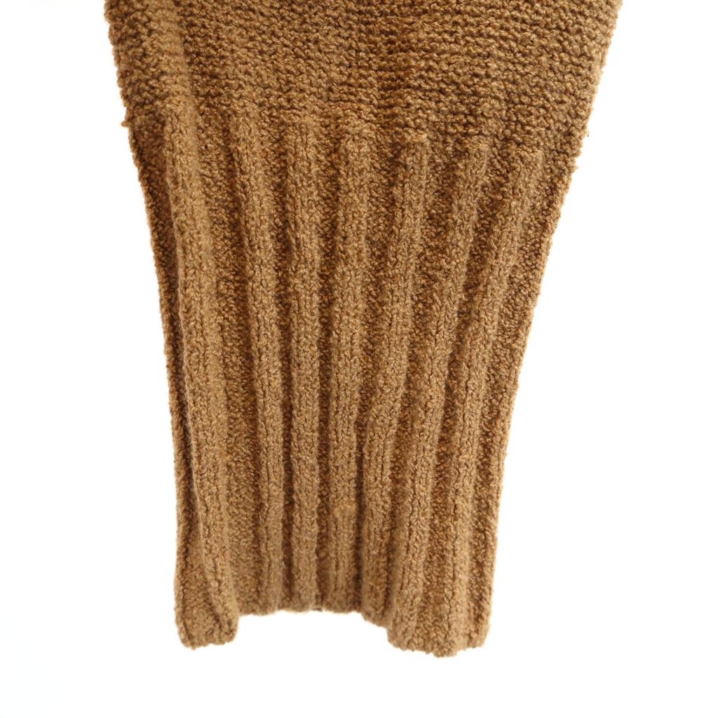 unused Pilgrim Surf+Supply Long sleeve Henry Neck knit 2 Brown Beams Women Used