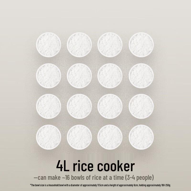 Xiaomi S1 4L IH Smart Rice Cooker with Steamer CN Plug (adapter Included)
