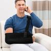 Arm Sling Shoulder Immobilizer Bracing High Pouch Support Strap Black Breathable