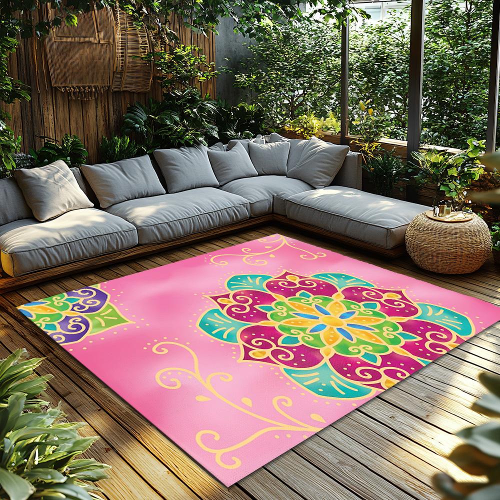 Cute Pink Rug Non-Slip Doormat Washable Floor Mat Home Decor Living Room Bedroom Entrance Mats Soft Cozy Area Rugs Indoor Outdoo