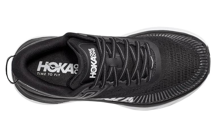 HOKA One One Bondi 7 Black White 1110518-BWHT