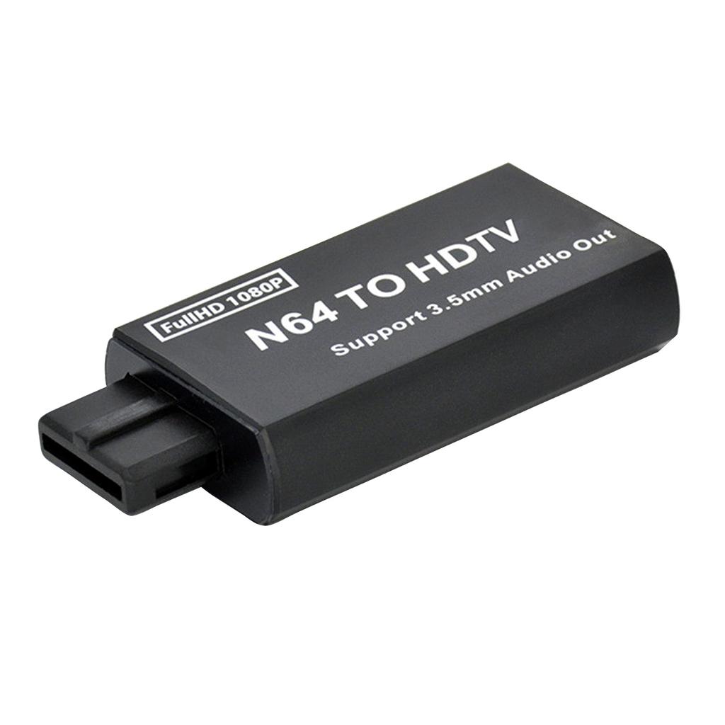 Felimoa HDMI Converter Converter for Super and Nintendo Full HD Output for Retro Games Adapter, Multi-Conversion Nintendo, GameCube, 64,