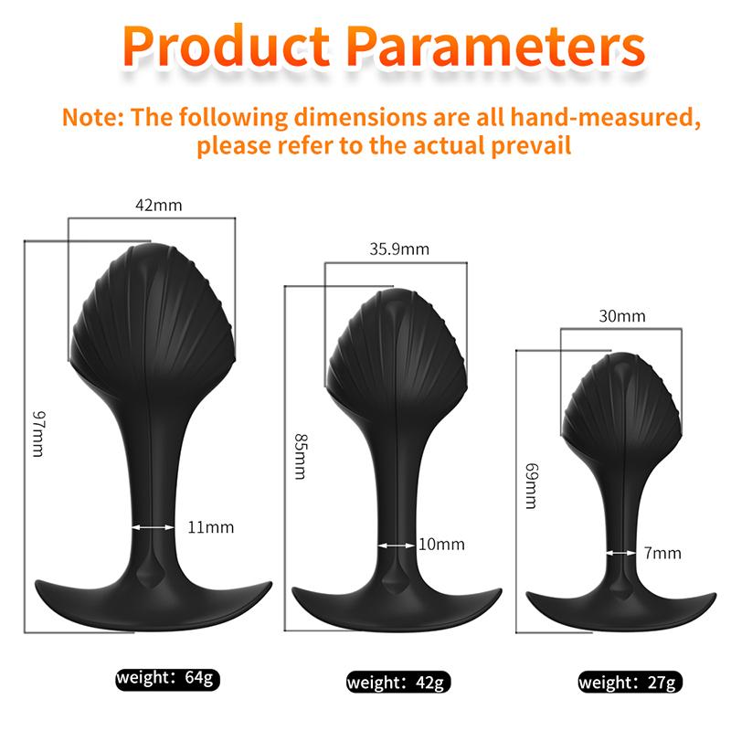 Silicone Anal Beads – Wearable Butt Plug for Couples & Play, Stretching Toy for Men & Women, Adult Sex Game Accessory