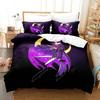 3D Print Anime Stolas Heluva Hazbin Hotels Bos Beding Set Double Twin King Soft with Soft Fabric Duvet Cover Pilowcase Young Boys Bedrom