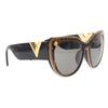 Louis Vuitton My Fair Lady Sunglasses Z1113E 9D3 Leopard Essential V Brown / Black Plastic Leopard Women Used