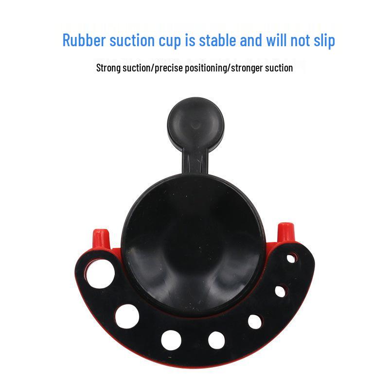 Adjustable Glass and Tile Drill Locator with Suction Cup Tool