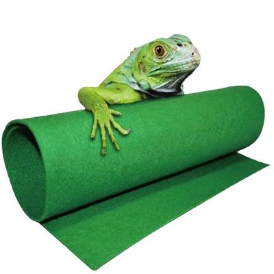 Comfortable Waterproof Reptile Pad Water Absorbing Moisturizing High-tech Fiber Lizard Climbing Bed Crawling a Pet Carpet Lizard
