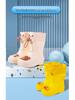 Kids' Non-slip Waterproof Cartoon Rain Boots with Drawstring