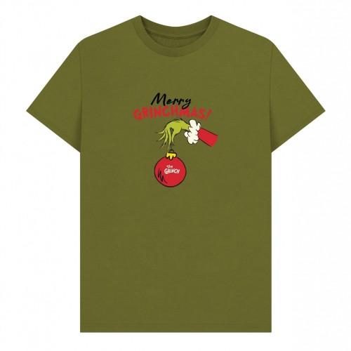 THE GRINCH Unisex Erwachsenen Merry Grinchmas Kugel T-Shirt