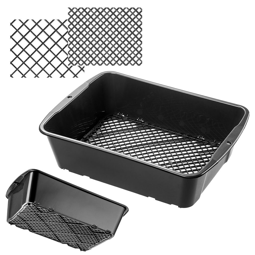 KADAX Síto Zahradní sítko 40 cm Pro prosévání nastavitelných půdních kompostových kamenů