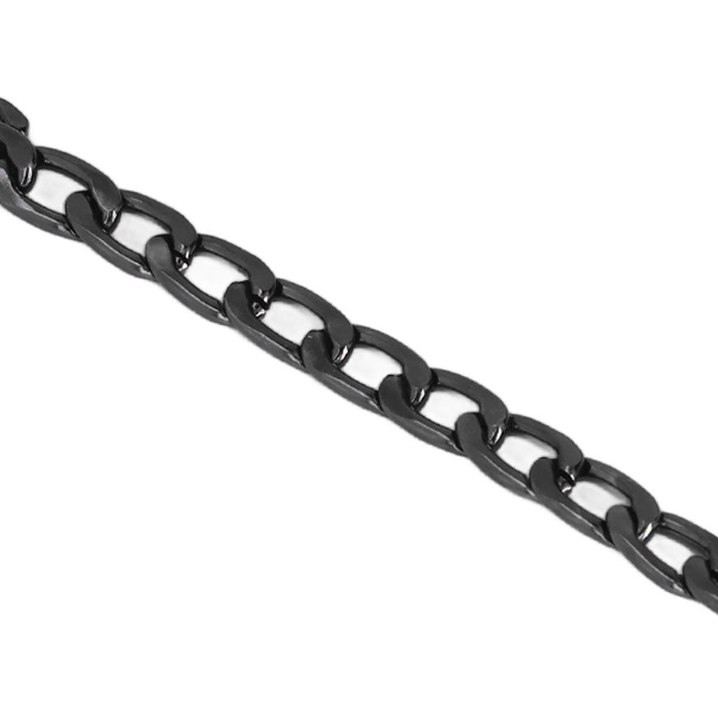 10m Aluminium-Kettengliederkette Elegante Rostbeständige Metall-Kettenglieder für Halsketten Schmuckherstellung Basteln