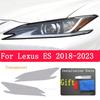 Pour Lexus ES 300H 2018- Phare Extérieur de Voiture Anti-rayures Lampe Avant Teintée Film Protecteur TPU Accessoires de Réparation Autocollant
