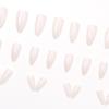 Elegant Sparkle White Pearl Nail Tips - European & American Fashion