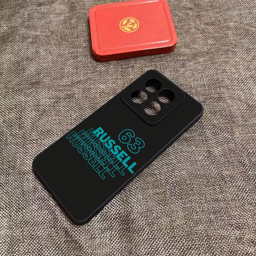 

G-George R-Russel F1 63 Phone Case Silicone Case For Xiaomi POCO X5 X5PRO 5G Soft Fundas Poco X5 Pro 5G Case Poco M5