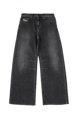 Pantaloni in Denim Vestibilità Rilassata 2024 A15956R68NT 02 Nero 26 Donna P-MIRT-OUT L.30