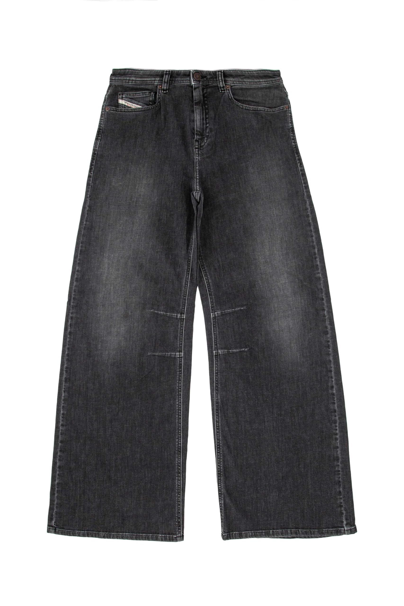 

Denim Pants Relaxed Fit 2024 A15956R68NT 02 Black 26 [Diesel] Women s P-MIRT-OUT L.30 чорний