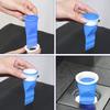 3 pezzi-Scarico a Pavimento in Silicone Antiodore Trappola Anti-Riflusso per Scarico a Pavimento del Lavandino per Tubi in Toilette Bagno Cucina