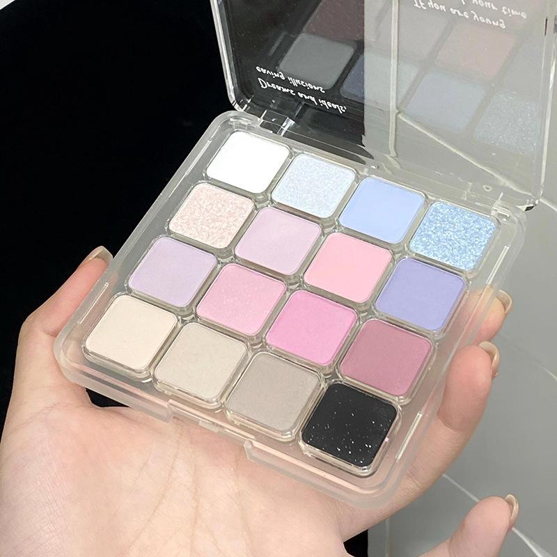 

16 Color Eye Shadow Plate, Party Stage Makeup, Daily Makeup One Size белый