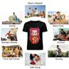 Spicy Girl Mira Cup Noodle Funny Print Top Trendy Anime Style Loose Casual Unisex T-Shirt Pure Cotton T-shirt