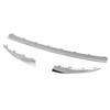 3pcs Chrome Front Bumper Lower Trim 2058858602 Replacement for Benz C‑Class W205 AMG Line Facelift 2019 To 2021