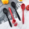 Large Integrated Silicone Kitchen Spoon Set: Slotted, Rice, and Salad Spoons - Hot Selling