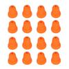 8 Pairs Ear Tips Replacement for for Se846 Se535 Se215 and Inner Hole 2.0‑3.5mm Earbud Orange