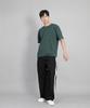 Seinteukeulu R-Neck Plain Short Sleeve Tee Brs-826 Dark Green