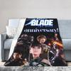 Stellar Blade EVE Flannel printed blanket suitable for all seasons suitable for living room office sofa and travel 180x250CM