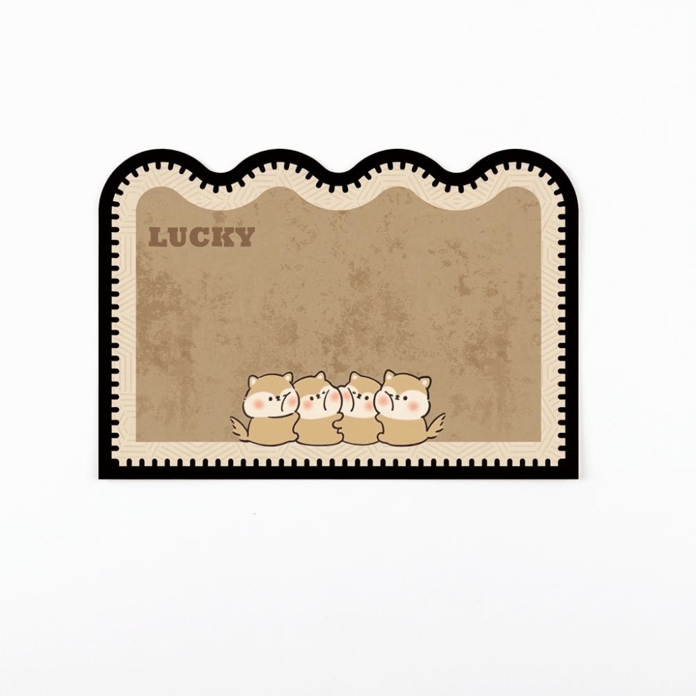 Cartoon Animal Bathroom Mat Anti Slip Door Mat Stain-resistant Puppy Absorbent Mat  Wet Areas