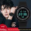 Youth Waterproof Luminous Sport Watch - Trendy and Multifunctional for Students and Teens