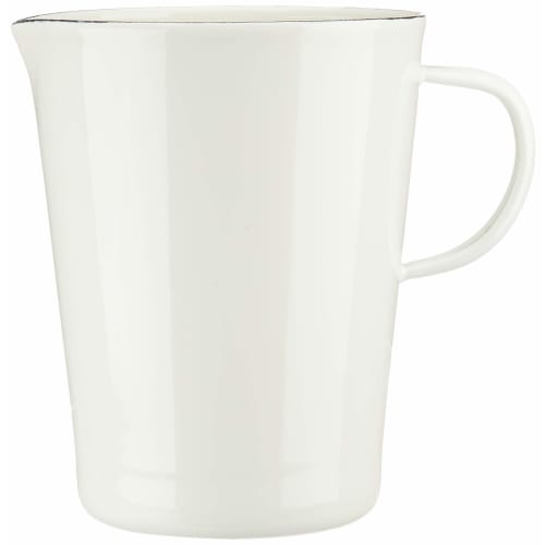 Pearl Metal Measuring Cup, White, 800ml, Enamel, Blanc Kitchen, HB-4435