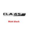 CLA 45S Trunk Emblem Badge Stikcer Letters for Mercedes Benz W117 X117 C117 CLA45 S CLA45S  AMG RZ1