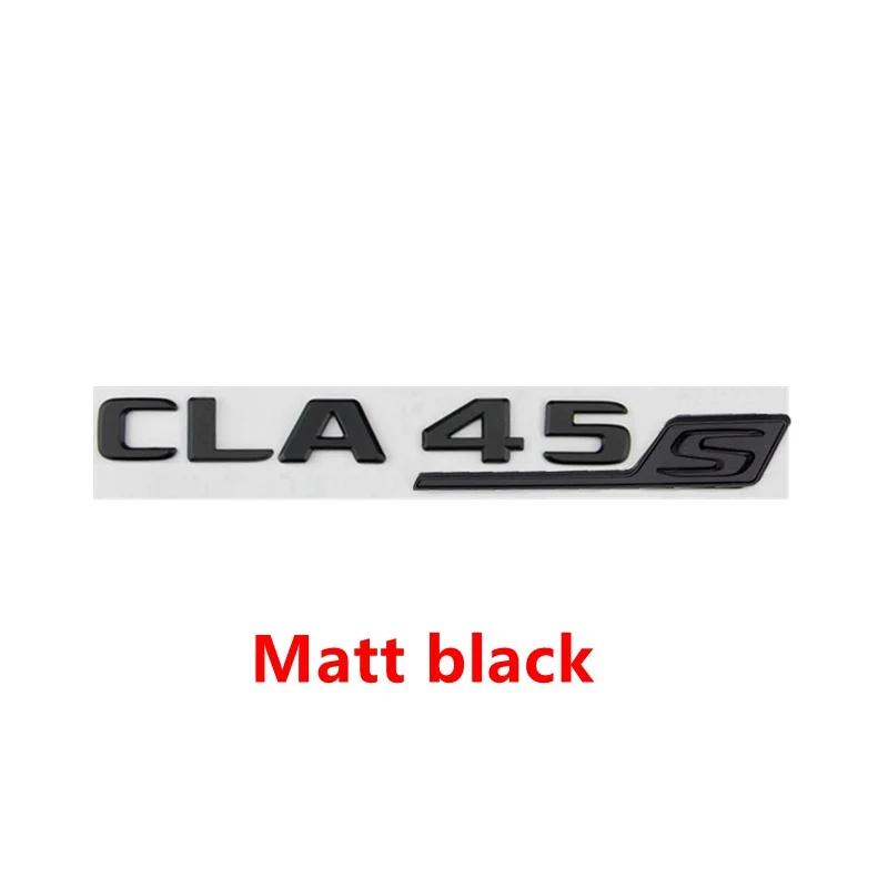 CLA 45S Trunk Emblem Badge Stikcer Letters for Mercedes Benz W117 X117 C117 CLA45 S CLA45S AMG RZ1