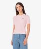 LACOSTE Women'S Basic Crew Neck Short Sleeve Sweater Af115E-56G Ady