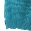 FACTOTUM made in Japan By color Kurzarmpullover 36 Blau Strick Herren Gebraucht