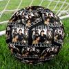 Michael Jackson Print Size 5 Soccer Ball, Standard Match Football for Sports Game and Team Practice, Ideal Gift for Soccer Fans
