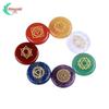Seven-Colored Agate Crystal Runes: Polished Semi-precious Spiritual Stones for Yoga and Ornamentation