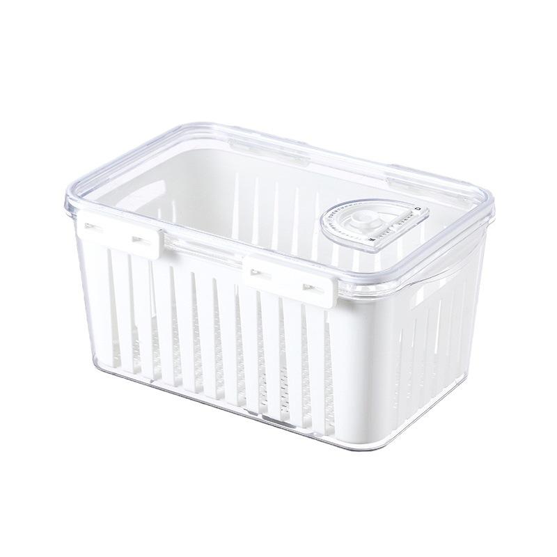 Küche Verdickt Kühlschrank Lagerung Box Transparent Versiegelt Lebensmittel Grade Kühlschrank Organizer Lebensmittel Lagerung Container Frische Gemüse